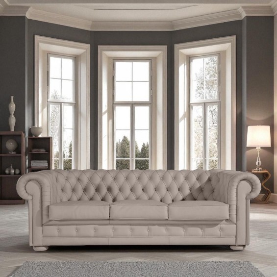 sofás chester y chesterfield original piel natural